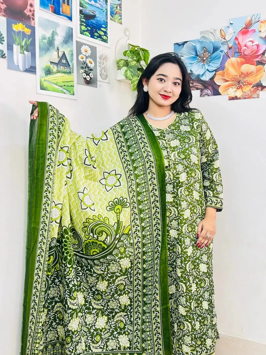 Batik Three Piece